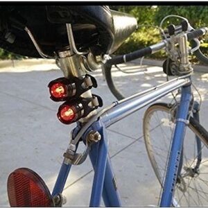 10/$25🦋 NIB OxyLED BL30 LED Bicycle Tail Lights in Black